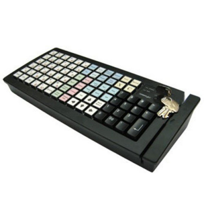 Купить Posiflex KB-6600B Программируемая клавиатура c ридером магнитных карт на 1-3 дорожки в Екатеринбурге - Техно-линк.